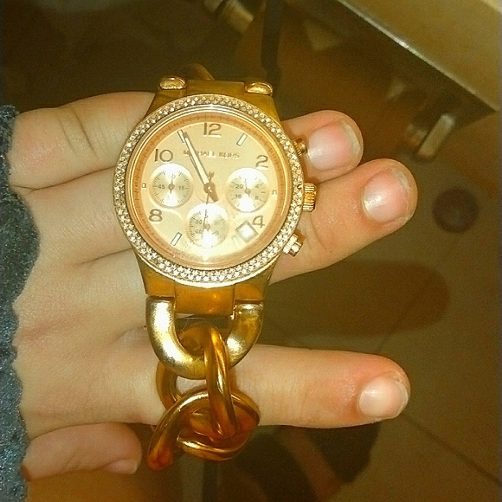 Real Gold Michael kors watch